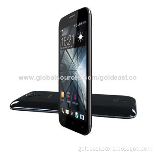 5.3-inch FWVGA LCD 480x854 Pixels Phones with MTK6582 Quad-core 1.3GHz, 2,650mAh Battery